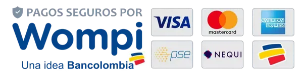 Métodos de pago disponibles